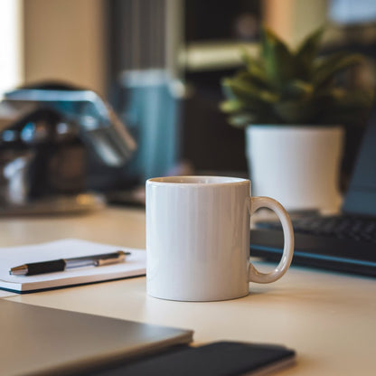 Taza blanca 110z (325ml)